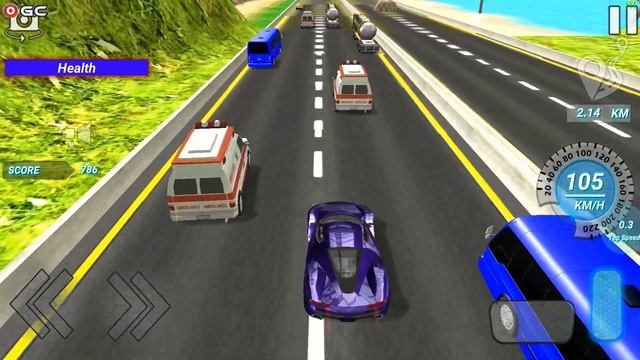 Highway Fastlane Car Racing - Super Speed Car "City Traffic" Android Gameplay FHD #4 смотреть онлайн