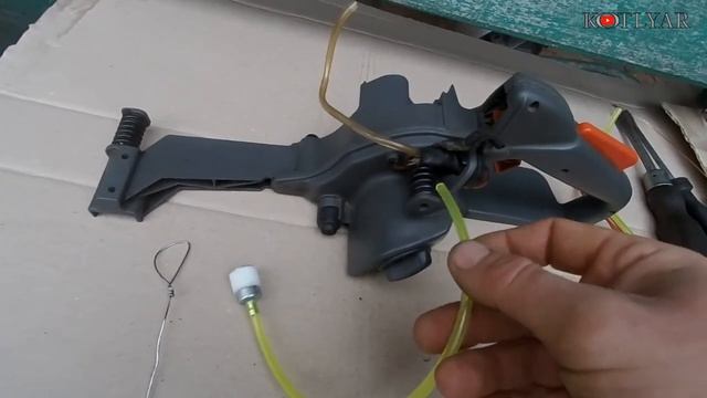 Как легко и просто заменить топливный шланг на бензопиле!