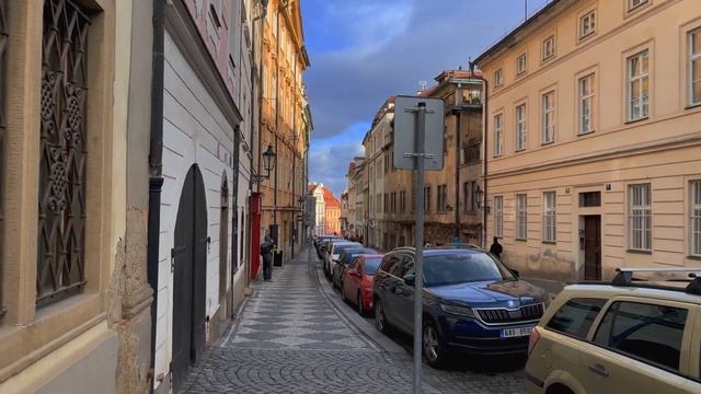 Walking tour of sunny Prague from Strahov Monastery to Lesser Town ?? Czech Republic 4k HDR ASMR смотреть онлайн