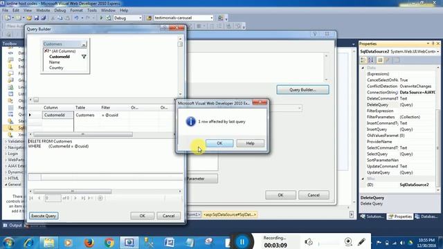 Edit Update Delete in Repeater With sql datasoure смотреть онлайн