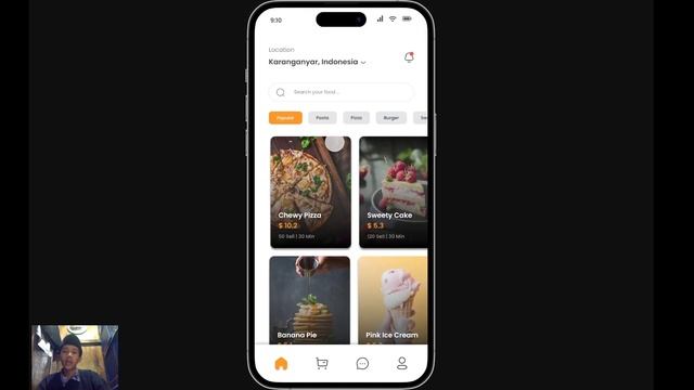 Showcase Food App UI - Figma смотреть онлайн