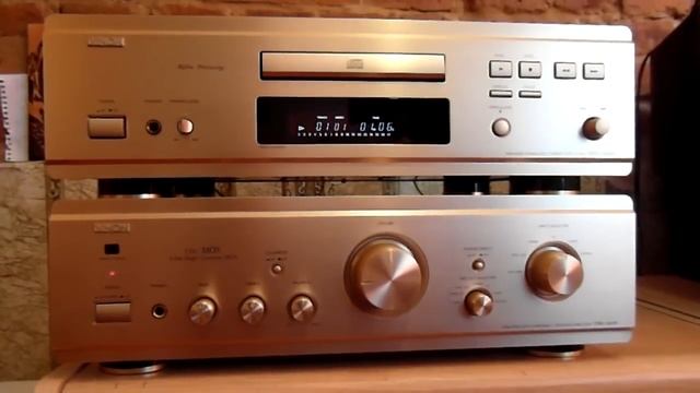 Denon Highend Cd Player Dcd 1450 Ar Gold