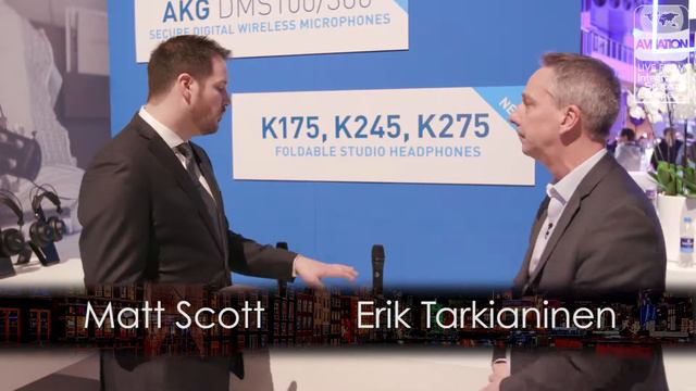 Take the mystery out of microphone setup with Harman's AKG DMS microphones at ISE 2019 смотреть онлайн