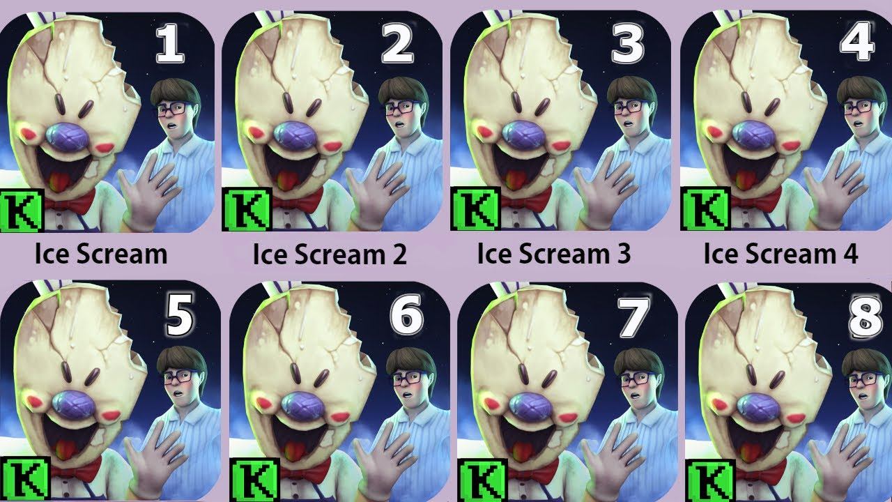Ice Scream 5,Ice Scream 4,Ice Scream 3,Ice Scream 2,Ice Scream 1 смотреть онлайн