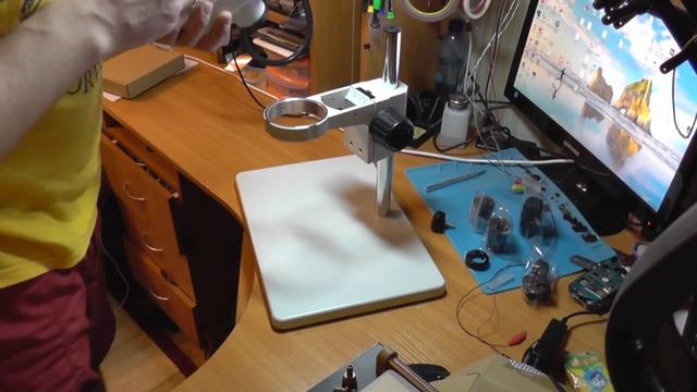 Обзор микроскопа Eakins тринокуляр смотреть онлайн