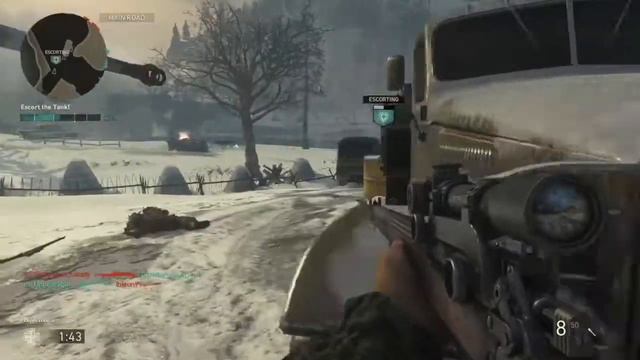 “The TANKS!!!” Call of Duty WW2 Multiplayer War смотреть онлайн