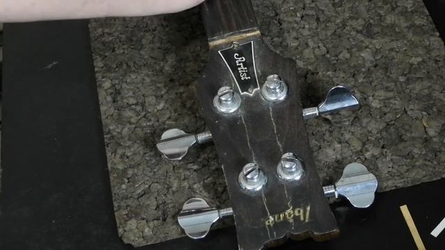 Reparación de bajo Ibanez Artist - Parte 1 смотреть онлайн