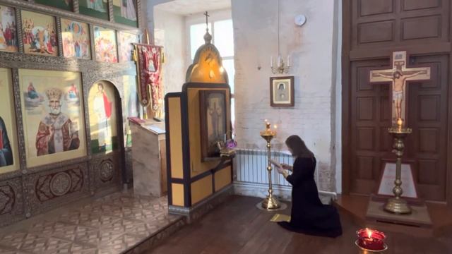 Отслужили молебен Святителю Николаю Чудотворцу. Помянули наших воинов Российских! 15 декабря 2022 г смотреть онлайн