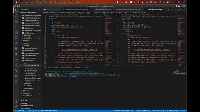 Running Tracetest and OTel Demo App on HashiCorp Nomad смотреть онлайн