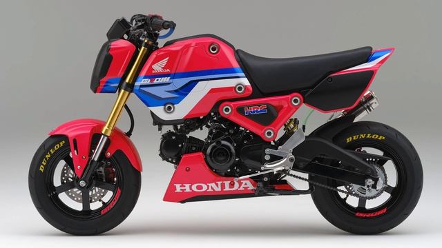 Honda MSX125 GROM HRC смотреть онлайн