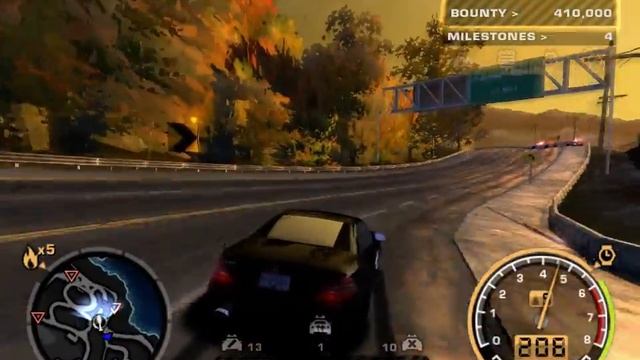 Need for Speed Most Wanted - Mercedes Benz SL 500 VS COPS смотреть онлайн