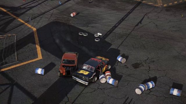 [Wreckfest Gameplay] Complete Career #23 Battered and Bruised REPLAY 4K Without Comments смотреть онлайн