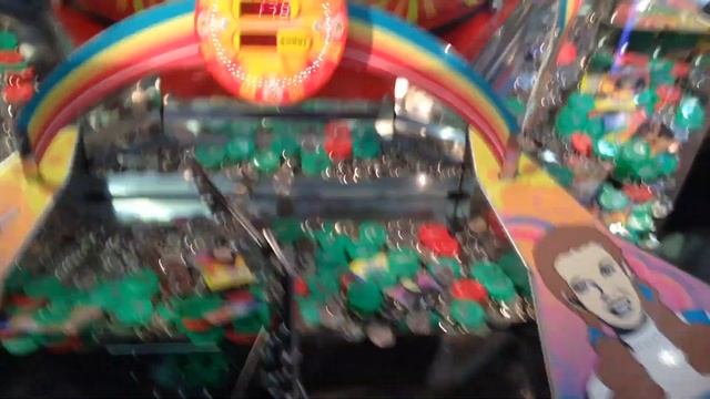 Wizard of Oz Coin Pusher $40 Challenge Part 1 Boardwalk Arcade Games смотреть онлайн