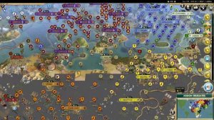 The Settling Begins - Civ 5 30+ Civ Old World Battle #6