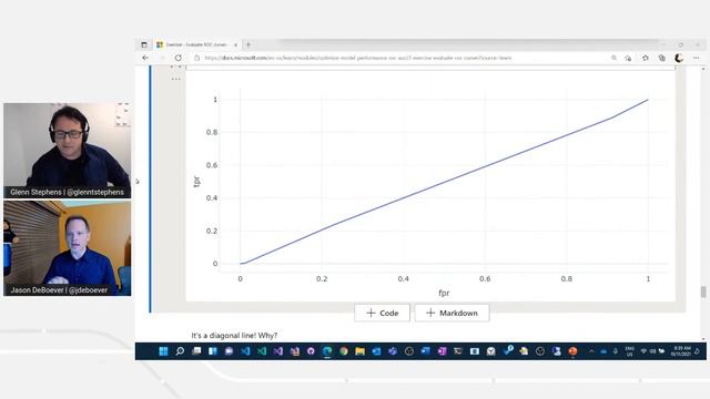 Learn Live - Measure and optimize model performance with ROC and AUC смотреть онлайн