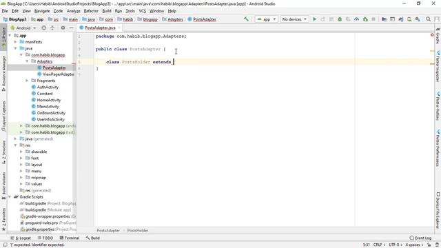 Android Blog App - Android Studio & Laravel Rest API - Part #7 смотреть онлайн