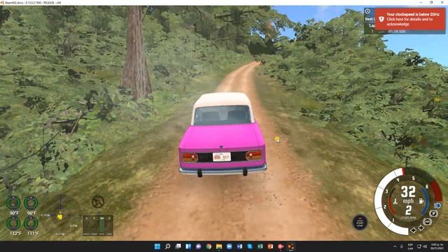 BeamNG.drive 0.15.0.5.7940 (Time Trials) (Toyota Corona [Green With White (Pink With White)]) смотреть онлайн