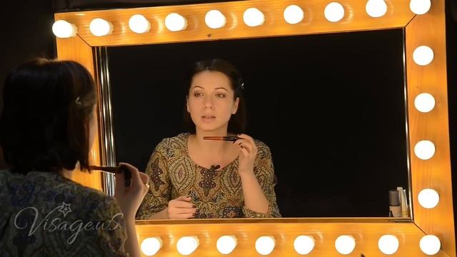 Уроки макияжа. Коррекция формы лица с помощью макияжа. Коррекция овала лица. смотреть онлайн