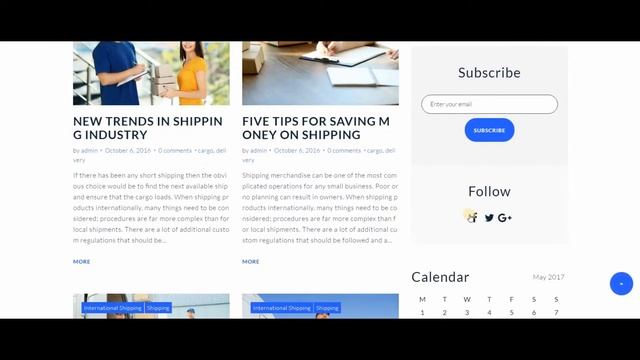 Web corporativa - Empresa de transporte смотреть онлайн