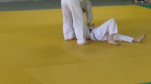 На желтый пояс по дзюдо.