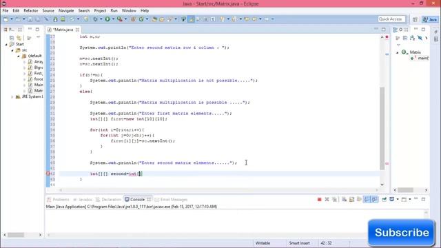 Matrix multiplication in java programming смотреть онлайн