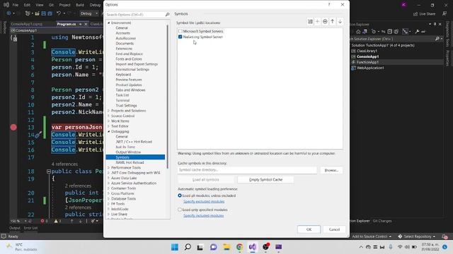 Como depurar un paquete de Nuget Con Visual Studio 2022| Source Link activado смотреть онлайн