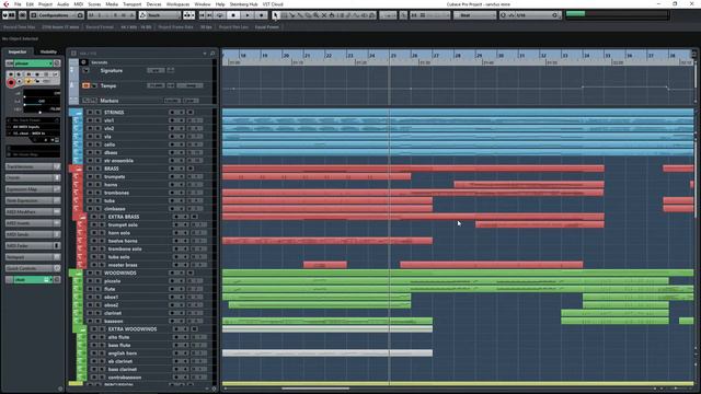 Разбор оркестровой эпичной музыки в Cubase/ Epic orchestra music overview in Cubase смотреть онлайн