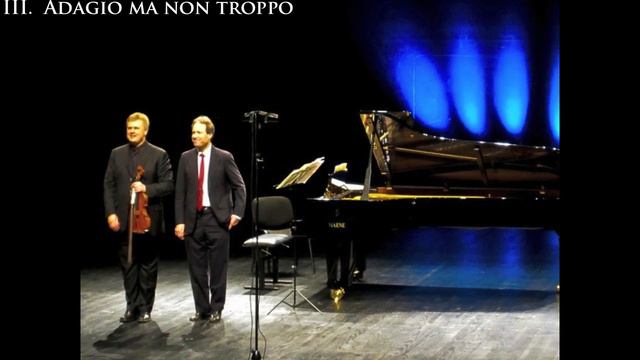 J. S. Bach: Sonata N° 3 in E Major, BWV 1016. Andrew Hardy, violin - Uriel Tsachor, piano смотреть онлайн