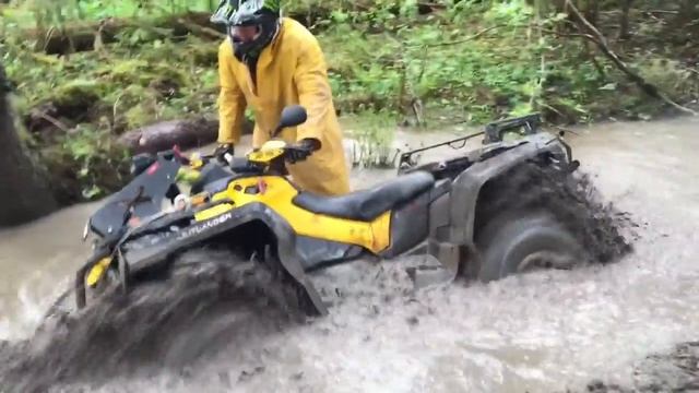 Нарезка видео с покатушек на квадрах BRP G2 за год смотреть онлайн