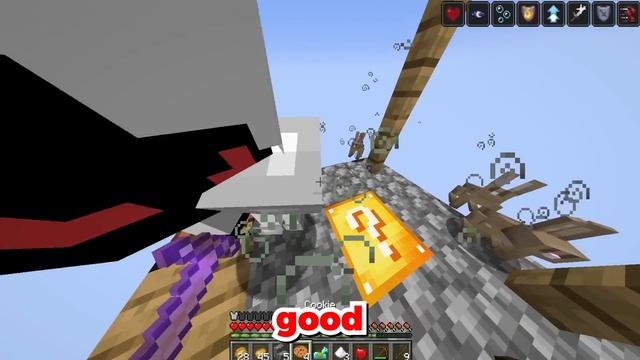Minecraft But We Are On ONE LUCKY BLOCK!! смотреть онлайн
