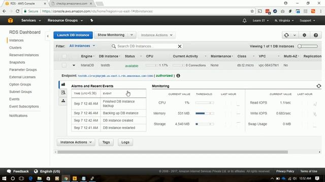 Create RDS instance and Connect from EC2 смотреть онлайн