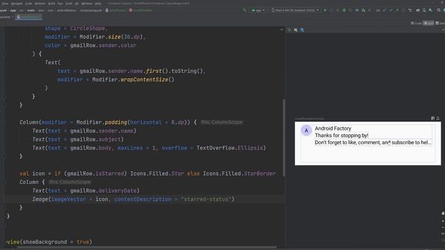 Building the Gmail inbox in Jetpack Compose! смотреть онлайн