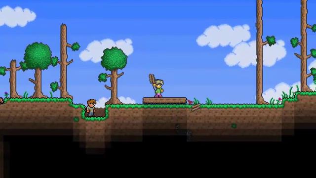 1. Let's Play Terraria - Building a House смотреть онлайн