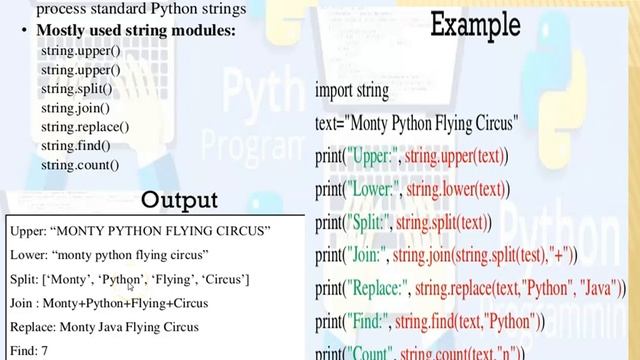 Python String Part-5