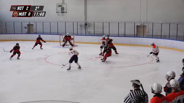 «Ястребы»-2005 — «Молот» Ӏ 12 марта 2023 Ӏ Первенство ЮХЛ Ӏ Регион «Урал-Западная Сибирь» смотреть онлайн