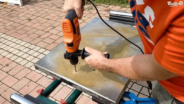 Percer Du Métal Avec La Perceuse À Percussion - BLACK&DECKER