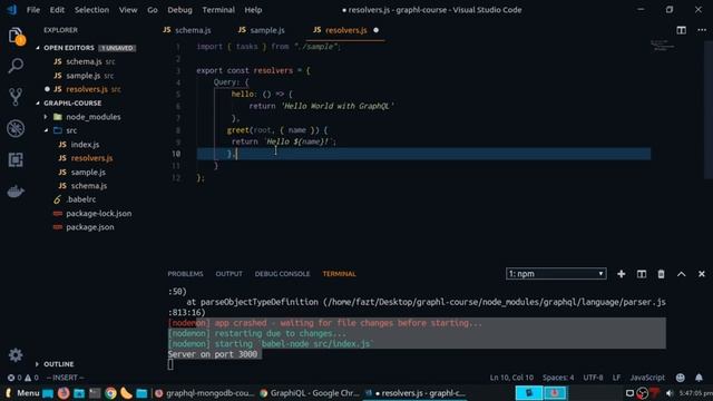 Graphql, Curso Practico con Nodejs y Mongodb смотреть онлайн