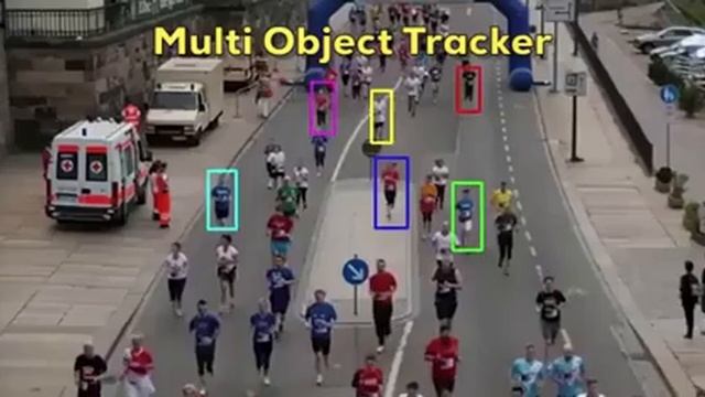MultiTracker : Multiple Object Tracker using OpenCV (C++/Python) смотреть онлайн
