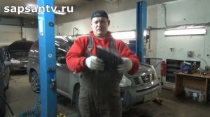 Замена салонного фильтра Ниссан Х Трейл (Nissan X-Trail)