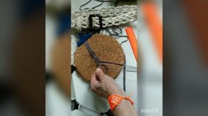 МК Макраме начинающим.Плетение летнего, стильного пояса из сутажа от середины. #макраме #плетение