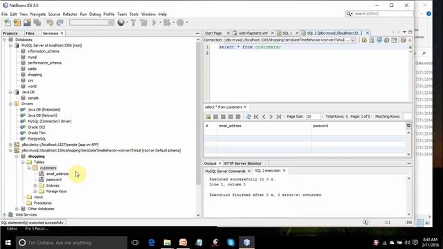 Connecting NetBeans With MySQL (In Hindi) смотреть онлайн
