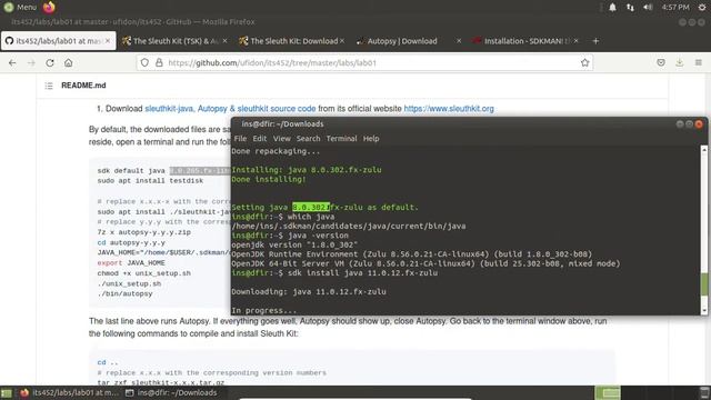 Lab01 Setup Digital Forensics Tools on Ubuntu 20.04 and Windows смотреть онлайн