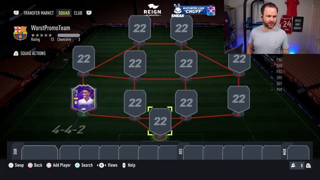 Building the WORST promo team in FIFA... смотреть онлайн