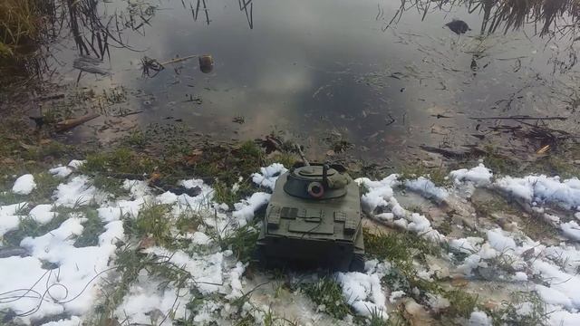 ПТ-76 масштаб 1/16. смотреть онлайн
