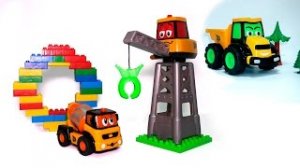 Мультики про машинки - Учим геометрические фигуры. Развивающие видео с игрушками.mp4