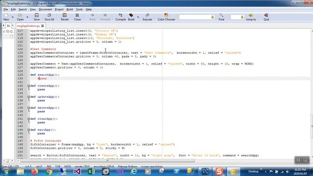 Graphical User Interface in Python 06 смотреть онлайн