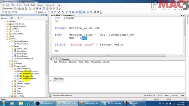 Bài 4 - Tạo stored procedure trong SQL смотреть онлайн