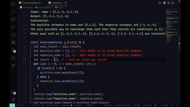 Leetcode ? Weekly Contest 277 ||Co Rearrange Array Elements by Sign смотреть онлайн