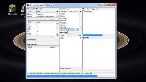 ЛУЧШАЯ RPG В ИСТОРИИ ЖАНРА - Progress Quest