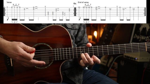 How to Play "Let Me Sleep" by Pearl Jam | Guitar Lesson смотреть онлайн